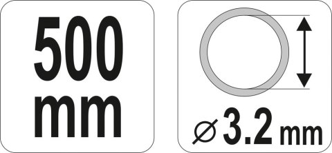 WĘŻYK DO SMAROWNICY 300MM YATO WĘŻYK DO SMAROWNICY 300MM YATO