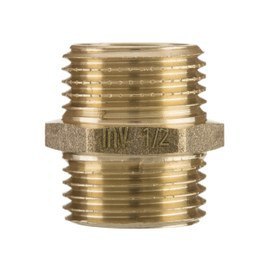 ZŁĄCZKA MOSIĘŻNA NYPEL 1/2'' UN ZŁĄCZKA MOSIĘŻNA NYPEL 1/2'' UN