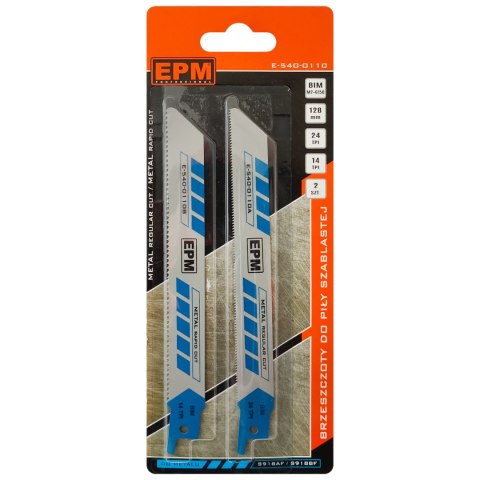 BRZESZCZOT DO PIŁY SZABLASTEJ 150MM 24+14TPI METAL S918BF 2S EPM BRZESZCZOT DO PIŁY SZABLASTEJ 150MM 24+14TPI METAL S918BF 2S EPM