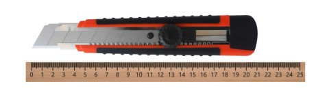 NÓŻ Z OSTRZEM ŁAMANYM 25MM RUBBER EPM NÓŻ Z OSTRZEM ŁAMANYM 25MM RUBBER EPM