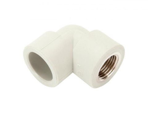 PP-R KOLANO GWINT WEWNĘTRZNY 90 STOPNI 20MM X 1/2 PN20 DIAMOND PP-R KOLANO GWINT WEWNĘTRZNY 90 STOPNI 20MM X 1/2 PN20 DIAMOND