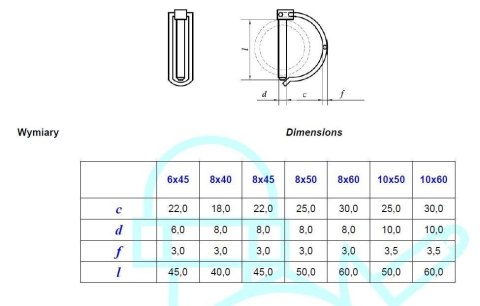 PRZETYCZKA DO RUR 6*45MM AN 72 UN PRZETYCZKA DO RUR 6*45MM AN 72 UN