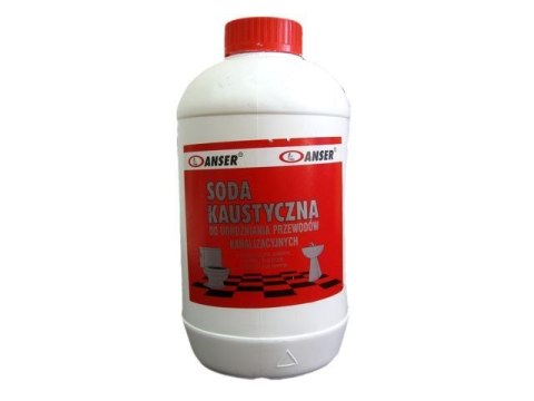 UDRAŻNIACZ KANALIZACJI SODA KAUSTYCZNA 0,25KG ANSER UDRAŻNIACZ KANALIZACJI SODA KAUSTYCZNA 0,25KG ANSER