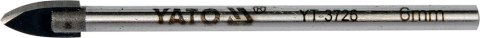 WIERTŁO DO SZKŁA I CERAMIKI 4MM YATO WIERTŁO DO SZKŁA I CERAMIKI 4MM YATO