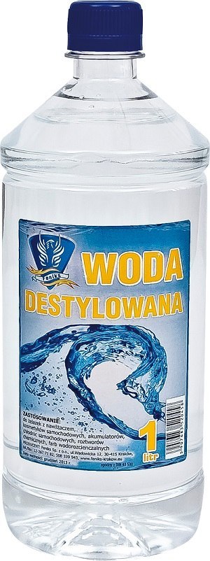 WODA DESTYLOWANA 1L UN WODA DESTYLOWANA 1L UN