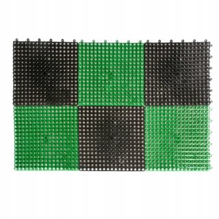 WYCIERACZKA TRAWKA PLASTIKOWA 6-CZĘŚCIOWA 36*55CM BLACK/GREE UN