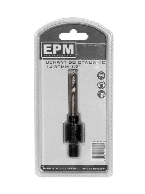 ADAPTER DO OTWORNICY BI-MET UCHWYT 1/2'' DO OTWORNIC 14-30MM EPM ADAPTER DO OTWORNICY BI-MET UCHWYT 1/2'' DO OTWORNIC 14-30MM EPM