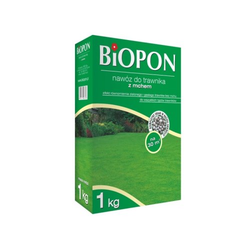 NAWÓZ - DO . TRAWNIKA Z MCHEM 1 KG BIOPON NAWÓZ - DO . TRAWNIKA Z MCHEM 1 KG BIOPON