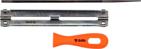 PROWADNIK Z PILNIKIEM DO OSTRZENIA ŁAŃCUCHÓW 4.5MM YATO PROWADNIK Z PILNIKIEM DO OSTRZENIA ŁAŃCUCHÓW 4.5MM YATO