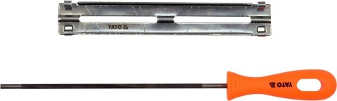 PROWADNIK Z PILNIKIEM DO OSTRZENIA ŁAŃCUCHÓW 4.8MM YATO PROWADNIK Z PILNIKIEM DO OSTRZENIA ŁAŃCUCHÓW 4.8MM YATO