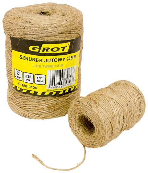 SZNUREK JUTOWY 2MM 48MB GROT SZNUREK JUTOWY 2MM 48MB GROT