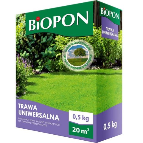 TRAWA UNIWERSALNA 0.5 KG BIOPON TRAWA UNIWERSALNA 0.5 KG BIOPON