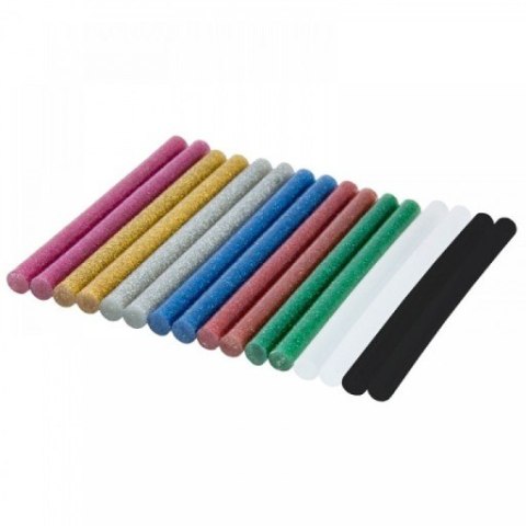 WKŁADY KLEJOWE BROKAT 8*100 MM 12 SZT. MIX KOLORÓW DEDRA WKŁADY KLEJOWE BROKAT 8*100 MM 12 SZT. MIX KOLORÓW DEDRA