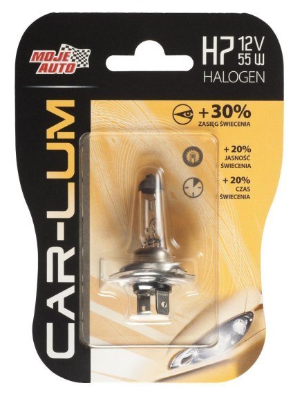 ŻARÓWKA HALOGENOWA 12V 55W H7 MOJE AUTO VIRAGE ŻARÓWKA HALOGENOWA 12V 55W H7 MOJE AUTO VIRAGE