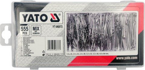 ZESTAW ZAWLECZEK PROSTYCH 555SZT MIX YATO ZESTAW ZAWLECZEK PROSTYCH 555SZT MIX YATO