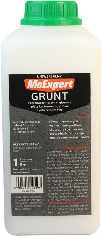 GRUNT UNIWERSALNY 1L MC EXPERT GRUNT UNIWERSALNY 1L MC EXPERT