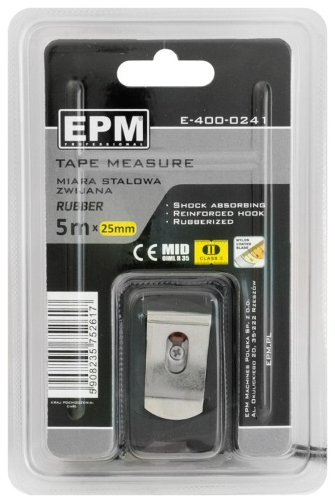 MIARA ZWIJANA RUBBER 5M*25MM EPM MIARA ZWIJANA RUBBER 5M*25MM EPM