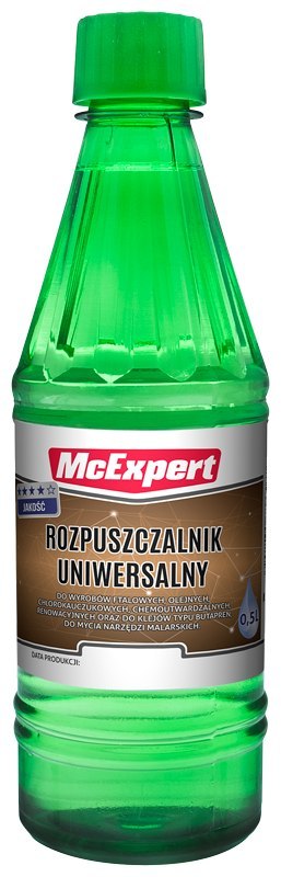 ROZPUSZCZALNIK UNIWERSALNY DC 0,5L MC EXPERT ROZPUSZCZALNIK UNIWERSALNY DC 0,5L MC EXPERT