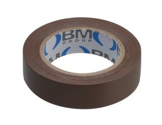 TAŚMA ELEKTROIZOLACYJNA 10M*15MM BRĄZOWA BM GROUP