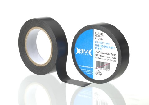 TAŚMA ELEKTROIZOLACYJNA 10M*15MM CZARNA BM GROUP TAŚMA ELEKTROIZOLACYJNA 10M*15MM CZARNA BM GROUP
