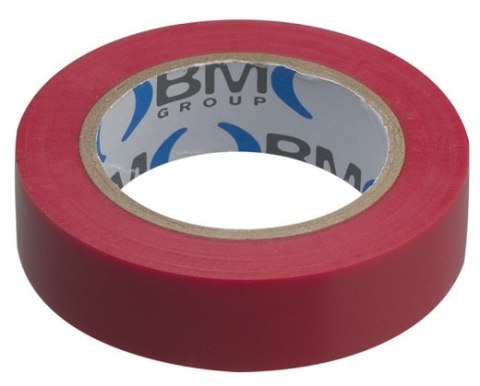 TAŚMA ELEKTROIZOLACYJNA 10M*15MM CZERWONA BM GROUP TAŚMA ELEKTROIZOLACYJNA 10M*15MM CZERWONA BM GROUP