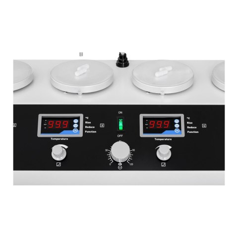 Mieszadło magnetyczne laboratoryjne 99deg;C timer 6 stanowisk + mieszadełka Mieszadło magnetyczne laboratoryjne 99deg;C timer 6 stanowisk + mieszadełka