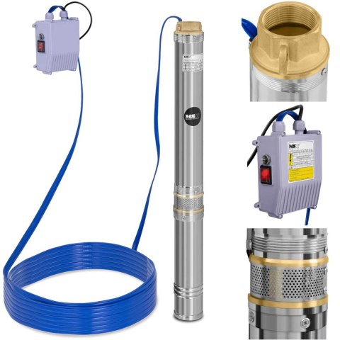 Pompa głębinowa do studni głębinowej MSW 10800 L/godz. do 54 m Pompa głębinowa do studni głębinowej MSW 10800 L/godz. do 54 m