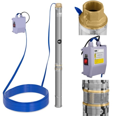 Pompa głębinowa do studni głębinowej MSW 3800 L/godz. do 60 m Pompa głębinowa do studni głębinowej MSW 3800 L/godz. do 60 m