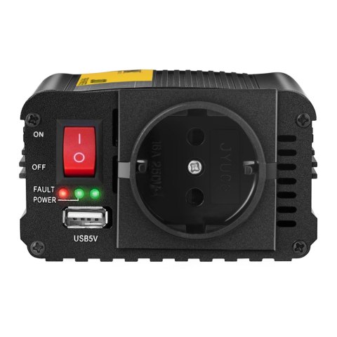 Przetwornica napięcia samochodowa do akumulatora 300/600W + Adapter do gniazdka zapalniczki Przetwornica napięcia samochodowa do akumulatora 300/600W + Adapter do gniazdka zapalniczki