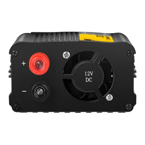 Przetwornica napięcia samochodowa do akumulatora 300/600W + Adapter do gniazdka zapalniczki Przetwornica napięcia samochodowa do akumulatora 300/600W + Adapter do gniazdka zapalniczki