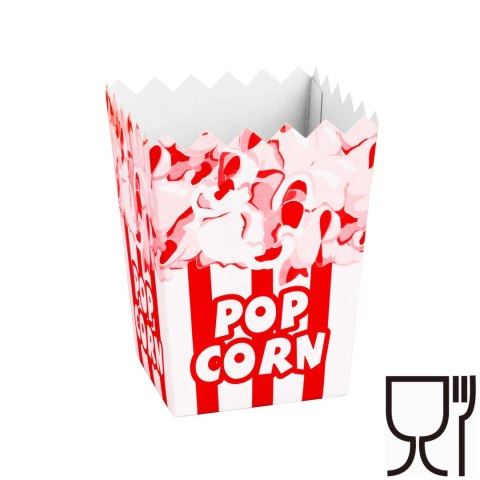 Pudełko kartonik na PopCorn 7x11.5x9cm MAŁY 0.5L 100szt. Pudełko kartonik na PopCorn 7x11.5x9cm MAŁY 0.5L 100szt.
