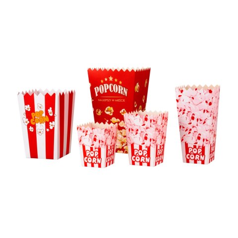 Pudełko kartonik na PopCorn 7x11.5x9cm MAŁY 0.5L 100szt. Pudełko kartonik na PopCorn 7x11.5x9cm MAŁY 0.5L 100szt.