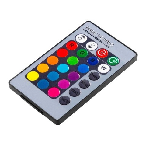 Żarówka LED RGB zmieniająca kolory 16 kolorów 5 trybów 5W + pilot Żarówka LED RGB zmieniająca kolory 16 kolorów 5 trybów 5W + pilot