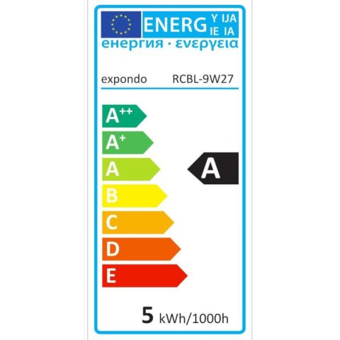Żarówka LED RGB zmieniająca kolory 16 kolorów 5 trybów 5W + pilot Żarówka LED RGB zmieniająca kolory 16 kolorów 5 trybów 5W + pilot
