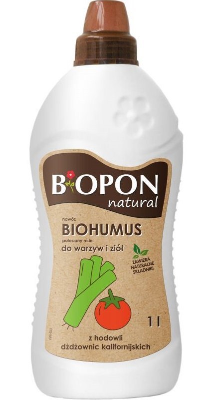 BIOHUMUS - NATURAL DO . WARZYW I ZIÓŁ BIOPON BIOHUMUS - NATURAL DO . WARZYW I ZIÓŁ BIOPON