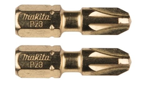 BIT PZ3 25MM IMPACT GOLD 2 SZT. MAKITA BIT PZ3 25MM IMPACT GOLD 2 SZT. MAKITA