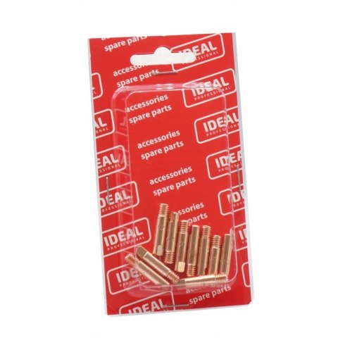 KOŃCÓWKA PRĄDOWA DO STALI M6*25 0.6MM MB15 OP. 10SZT IDEAL KOŃCÓWKA PRĄDOWA DO STALI M6*25 0.6MM MB15 OP. 10SZT IDEAL