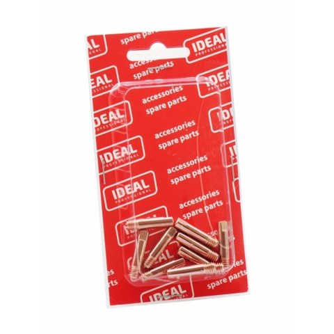 KOŃCÓWKA PRĄDOWA DO STALI M6*25 1.0MM MB15 OP. 10SZT IDEAL KOŃCÓWKA PRĄDOWA DO STALI M6*25 1.0MM MB15 OP. 10SZT IDEAL