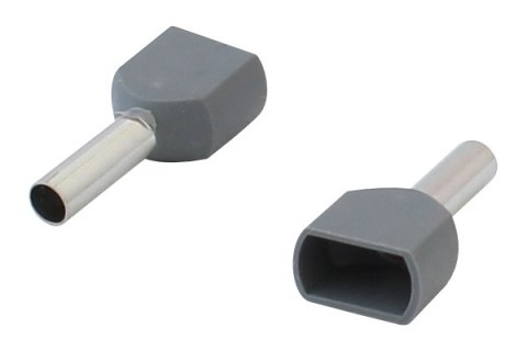 KOŃCÓWKA TULEJKOWA IZOLOWANA PODWÓJNA 2*2.5MM 10 SZTUK EPM KOŃCÓWKA TULEJKOWA IZOLOWANA PODWÓJNA 2*2.5MM 10 SZTUK EPM