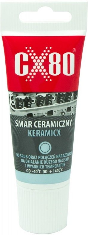 SMAR CERAMICZNY KERAMICX DO ŚRUB 40G CX-80 SMAR CERAMICZNY KERAMICX DO ŚRUB 40G CX-80