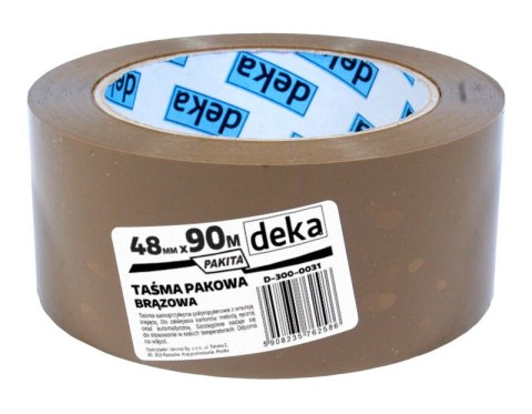 TAŚMA PAKOWA PAKITA BRĄZOWA 48MM*90M DEKA TAŚMA PAKOWA PAKITA BRĄZOWA 48MM*90M DEKA