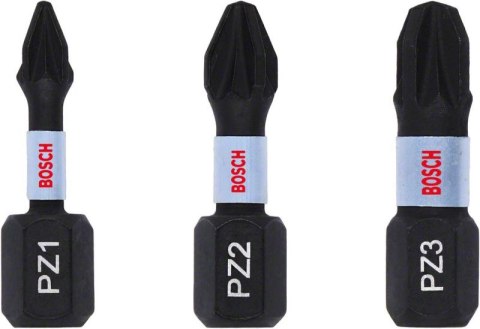 ZESTAW BITÓW IMPACT 25MM PZ1,PZ2,PZ3, BOSCH ZESTAW BITÓW IMPACT 25MM PZ1,PZ2,PZ3, BOSCH
