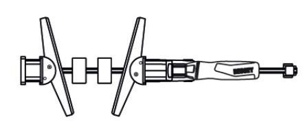 ADAPTER OBROTOWY DO ŚCISKÓW STOLARSKICH KR-AS, 2SZT. BESSEY ADAPTER OBROTOWY DO ŚCISKÓW STOLARSKICH KR-AS, 2SZT. BESSEY
