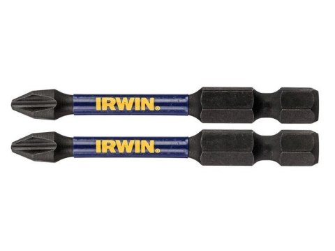 GROT, BIT, KOŃCÓWKA IMPACT PRO PH2 57MM 2 SZT. IRWIN GROT, BIT, KOŃCÓWKA IMPACT PRO PH2 57MM 2 SZT. IRWIN