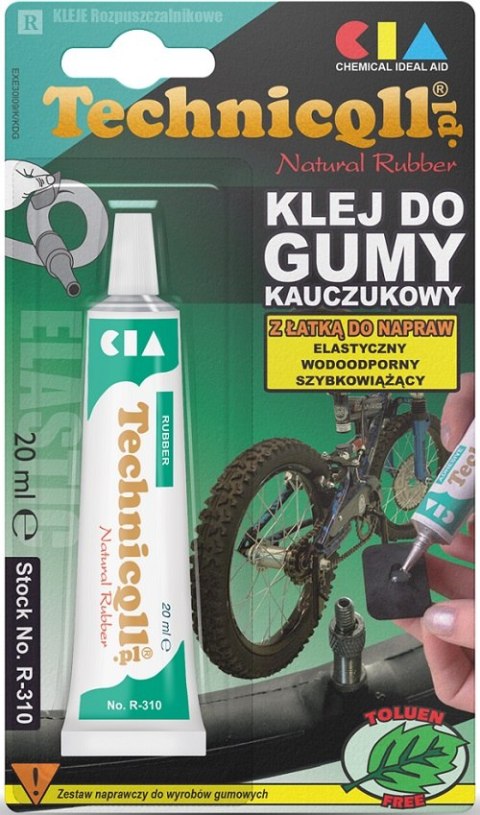 KLEJ DO GUMY 20ML TECHNICQLL KLEJ DO GUMY 20ML TECHNICQLL