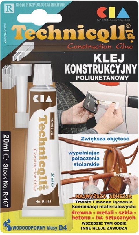 KLEJ KONSTRUKCYJNY 20ML TECHNICQLL KLEJ KONSTRUKCYJNY 20ML TECHNICQLL