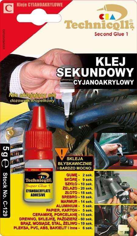 KLEJ SEKUNDOWY 5G TECHNICQLL KLEJ SEKUNDOWY 5G TECHNICQLL