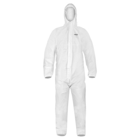 KOMBINEZON OCHRONNY PP+PE, ROZMIAR L/XL NEO KOMBINEZON OCHRONNY PP+PE, ROZMIAR L/XL NEO