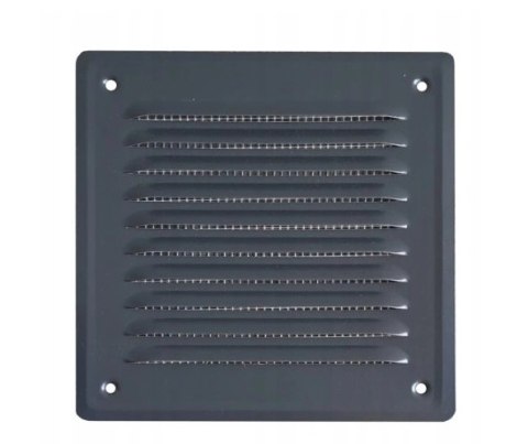 KRATKA METALOWA SKOŚNA Z SIATKĄ 14*14CM GRAFIT AIR ROXY KRATKA METALOWA SKOŚNA Z SIATKĄ 14*14CM GRAFIT AIR ROXY