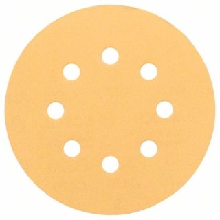 KRĄŻEK ŚCIERNY BEST F/WOOD 125MM P240 8OTW. BOSCH